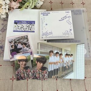 TWS 1st Mini Album Sparkling Blue Target Exclusive Hanjin 24/7 With Us